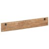 Věšák do předsíně s 5 háčky 100 x 2,5 x 15 cm recyklovaný masiv