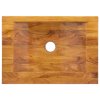 Umyvadlo masivní teak 50 x 35 x 10 cm