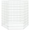 Ohrádka pro zvířata 6 panelů 54 x 100 cm pozinkované železo