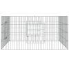 Klec pro králíka 110 x 110 x 55 cm pozinkované železo