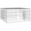 Klec pro králíka 110 x 110 x 55 cm pozinkované železo