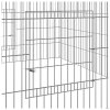 Klec pro králíka 110 x 110 x 55 cm pozinkované železo
