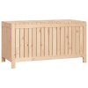 Zahradní úložný box 121 x 55 x 64 cm masivní borové dřevo