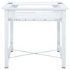 Podstavec pod pračku s výsuvnou policí bílý