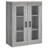 Skříň highboard šedá sonoma 69,5 x 34 x 180 cm kompozitní dřevo