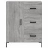 Skříň highboard šedá sonoma 69,5 x 34 x 180 cm kompozitní dřevo