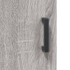 Skříň highboard šedá sonoma 69,5 x 34 x 180 cm kompozitní dřevo