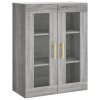 Skříň highboard šedá sonoma 69,5 x 34 x 180 cm kompozitní dřevo