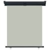 Balkonová zástěna 145 x 250 cm šedá
