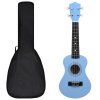 Set soprano ukulele s obalem pro děti blankytně modré 21" 70149
