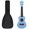 Set soprano ukulele s obalem pro děti blankytně modré 21"