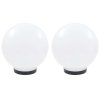 Kulovité LED lampy 2 ks koule 25 cm PMMA