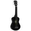 Set soprano ukulele s obalem pro děti černé 21" 70147