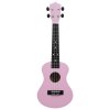 Set soprano ukulele s obalem pro děti růžové 23"