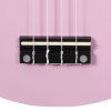 Set soprano ukulele s obalem pro děti růžové 23" 70153