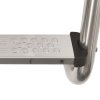 Bazénové schůdky 3 stupně nerezová ocel 304 120 cm