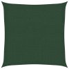 Stínící plachta 160 g/m² tmavě zelená 3 x 3 m HDPE