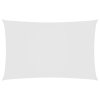 Stínící plachta oxfordská látka obdélníková 6 x 8 m bílá