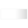 LED koupelnové zrcadlo bílé 100 x 8,5 x 37 cm akrylové