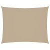 Stínící plachta oxfordská látka obdélníková 6 x 7 m béžová