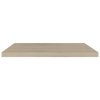 Plovoucí nástěnné police 2 ks dub 80 x 23,5 x 3,8 cm MDF
