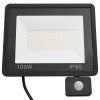 LED reflektor se senzorem 100 W studené bílé světlo 149632