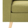 2místná pohovka zelená textil