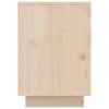 Noční stolky 2 ks 50 x 34 x 50 cm masivní borové dřevo