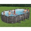 Bestway Power Steel Bazénový set oválný 488 x 305 x 107 cm