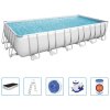 Bestway Bazénový set Power Steel obdélníkový 732 x 366 x 132 cm