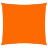 Stínící plachta oxfordská látka čtvercová 6 x 6 m oranžová