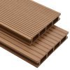 WPC dutá terasová prkna a příslušenství 26 m² 2,2 m teak