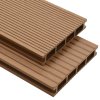 WPC dutá terasová prkna a příslušenství 36 m² 2,2 m teak