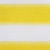 Balkonová zástěna žluto-bílá 120 x 600 cm HDPE