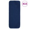 Protiskluzové nášlapy na schody 15 ks 60x25 cm námořnická modř