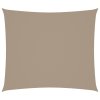 Stínící plachta oxfordská látka obdélníková 2 x 2,5 m taupe