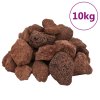 Sopečné kameny 10 kg červené 5–8 cm