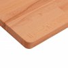 Stolní deska 100 x 60 x 1,5 cm obdélníková masivní bukové dřevo