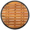Zahradní bistro set 3 ks Černá polyratan 3334967