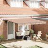 Plátno pro markýzu s Vícebarevný 400 × 300 cm Polyester 3330566