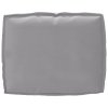 Sada polštářů na paletu 2 pcs Šedá Oxfordská látka