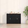 Servírovací skříň 2 pcs Černý dub 60 x 31 x 84 cm 3334304