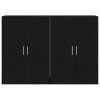 Servírovací skříň 2 pcs Černý dub 60 x 31 x 84 cm 3334304
