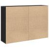 Servírovací skříň 2 pcs Černý dub 60 x 31 x 84 cm 3334304
