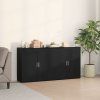 Servírovací skříň 2 pcs Černý dub 79 x 38 x 80 cm 3334310