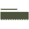 Okraj trávníku 50 pcs Olivově zelená 100 x 0,05 x 20 cm