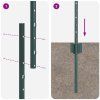 Zabudovaný plotový sloupek 22 ks Zelená 200 cm 3335926