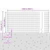 Euro plot s 11 U sloupky Zelený 1x25 m Ocel