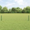 Euro Plot s 5 U sloupky Zelená 0,4x10 m Ocel