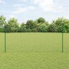 Euro plot s pilotem 10 x 1,4 m Ocel potažená PVC Zelená 3336044